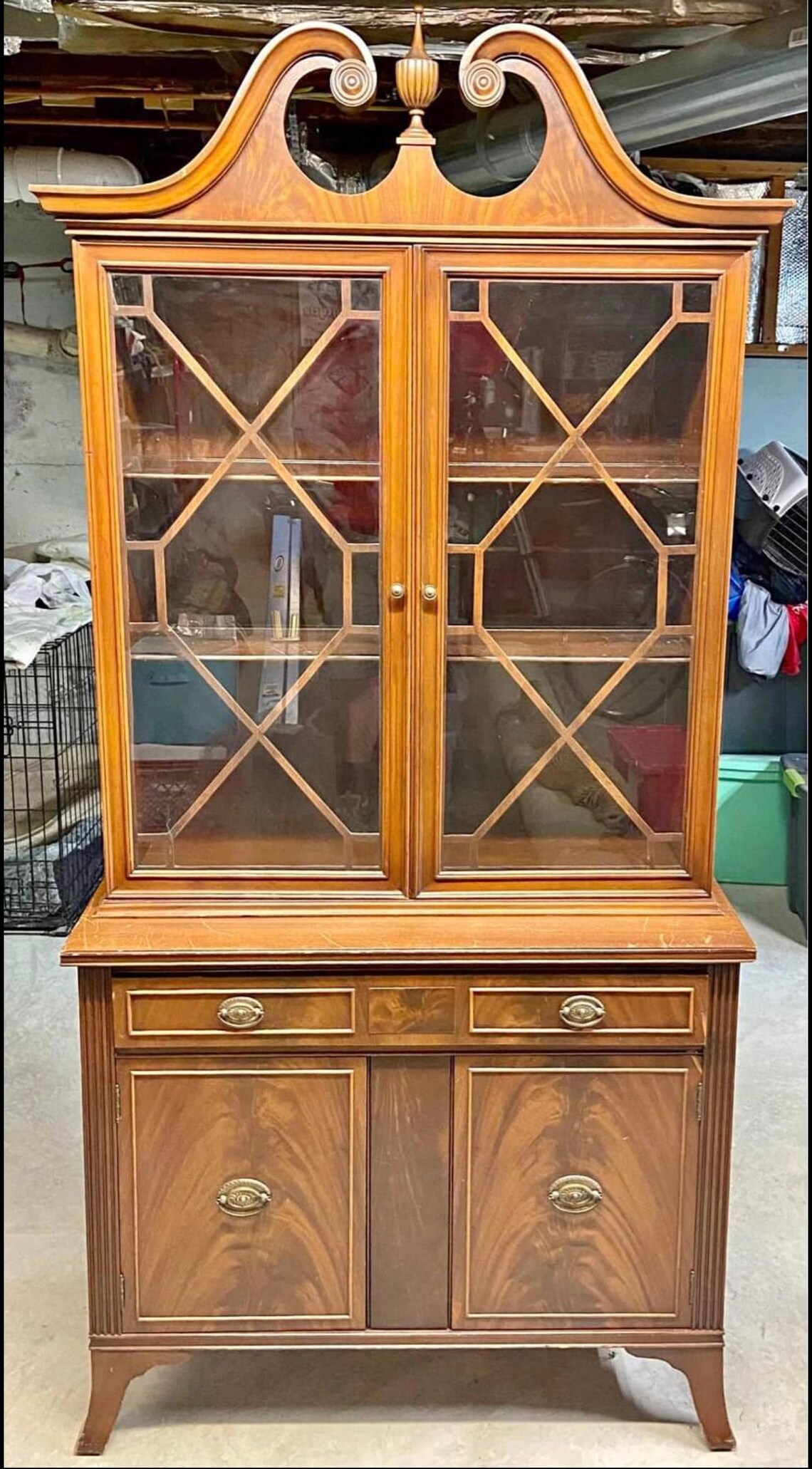 Navy China navy hutch painted hutch painted China Etsy