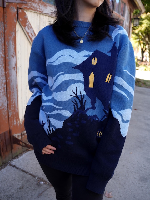 Witchwood 100% Cotton Knitted Sweater | Halloween Themed