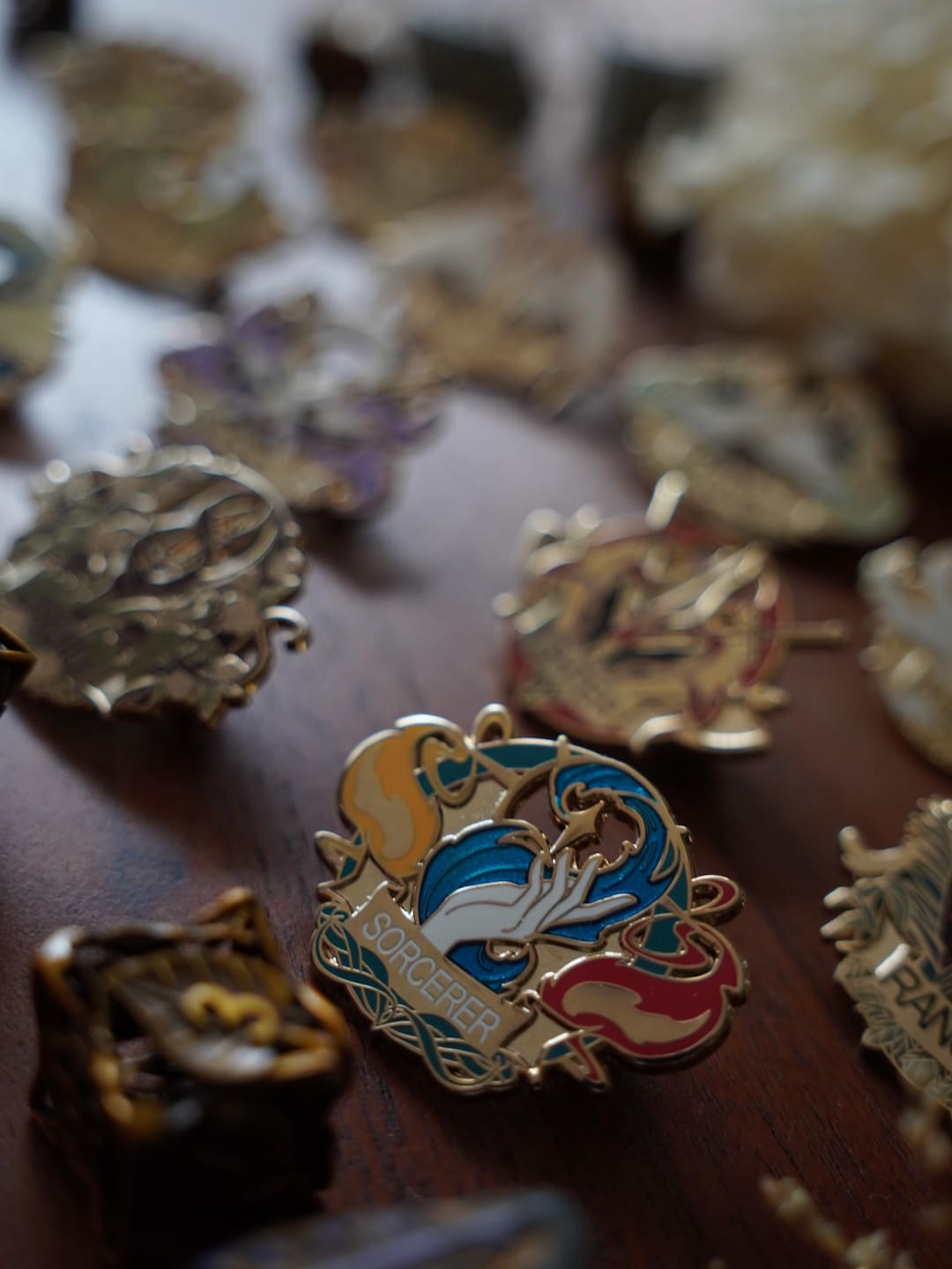 Questbound Pins Set: RPG Classes Fantasy Enamel Pin Collection - Etsy