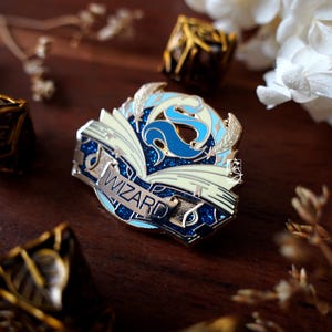 RPG Classes Fantasy Enamel Pin Collection: Wizard Pin