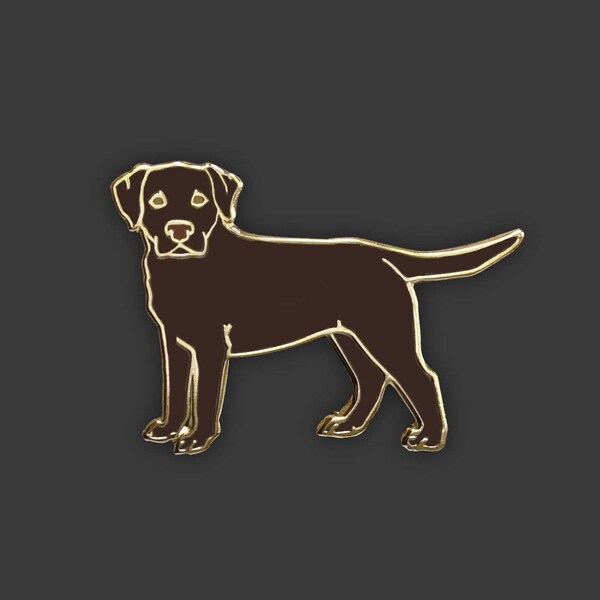 Chocolate Lab Patch Etsy