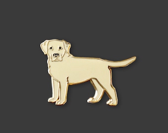 Yellow Labrador Lab Pin | Wilson You can call me Willie Hard Enamel Pin | Doheny NYC Darling Dogs