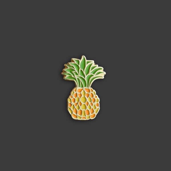 Pineapple Pin | The Original Enamel Pin-apple Soft Enamel Pin