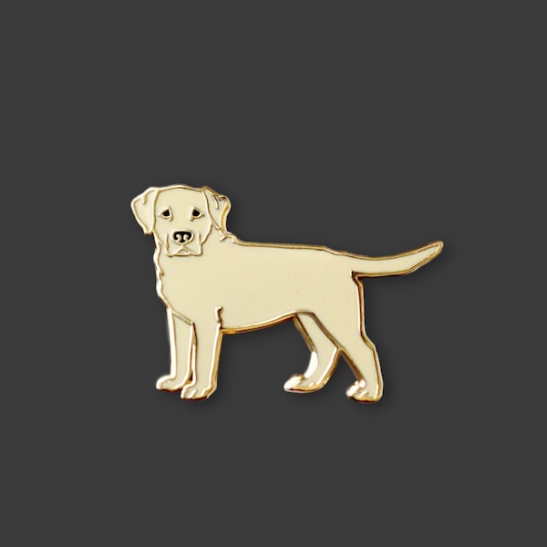 Yellow Labrador Lab Pin | Wilson You can call me Willie Hard Enamel Pin | Doheny NYC Darling Dogs
