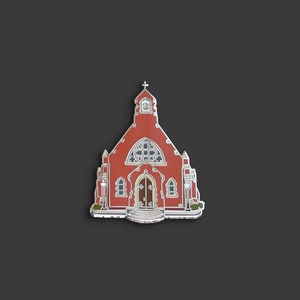 Georgetown Church | Dahlgren Chapel Pin | Doheny NYC Colleges | Georgetown University