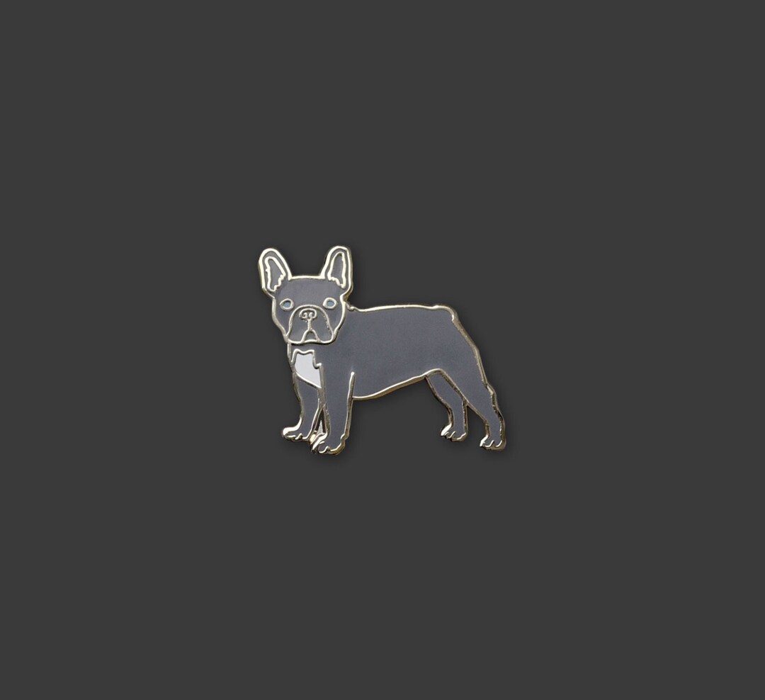 Frenchie French Bulldog Pin | Scooter the Exceptionally Social Frenchie ...