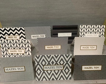 Bar/Bat Mitzvah Cards neutral colors