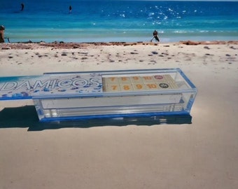 Lucite Rummikub Personalized Rummikub Scorepad & Pencils | Custom Family Game Night ...