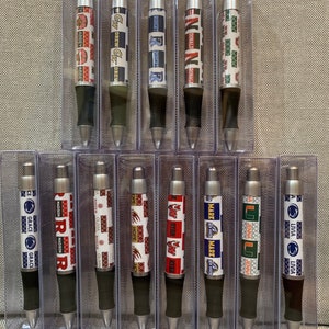 College themed pen personalized