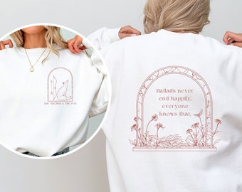 The Archer and The Fox Sweatshirt, Once Upon A Broken Heart, Bookish Sweatshirt, Fantasy Books Jumper, Reader Sweater, Bookish Apparel