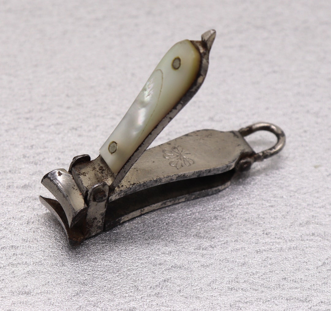 Miniature Antique Fingernail Clippers Marked W.H. Morley & Etsy