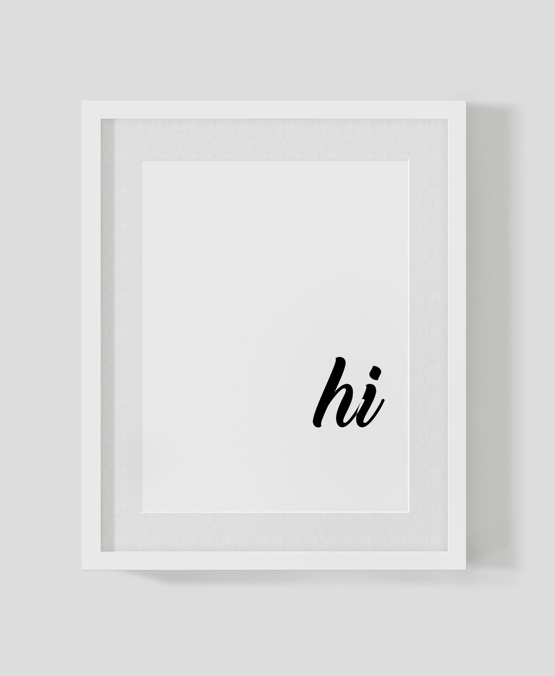 Hi Printable Room Signs Room Wall Decor Room Decor Funny - Etsy