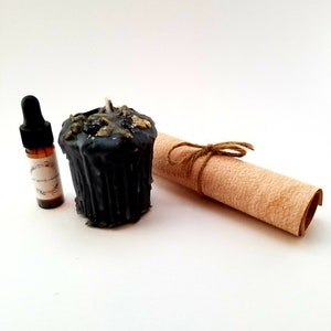 Banishing Spell Kit ~ Banishing Spell ~ Banish Negativity ~ Candle Magick ~ witchcraft supplies ~ Wicca ~ pagan ~ spell kit ~ witch candle