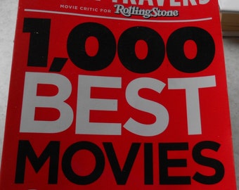 1,000 Best Movies on DVD vintage book classic by Stones film critic Peter Travers