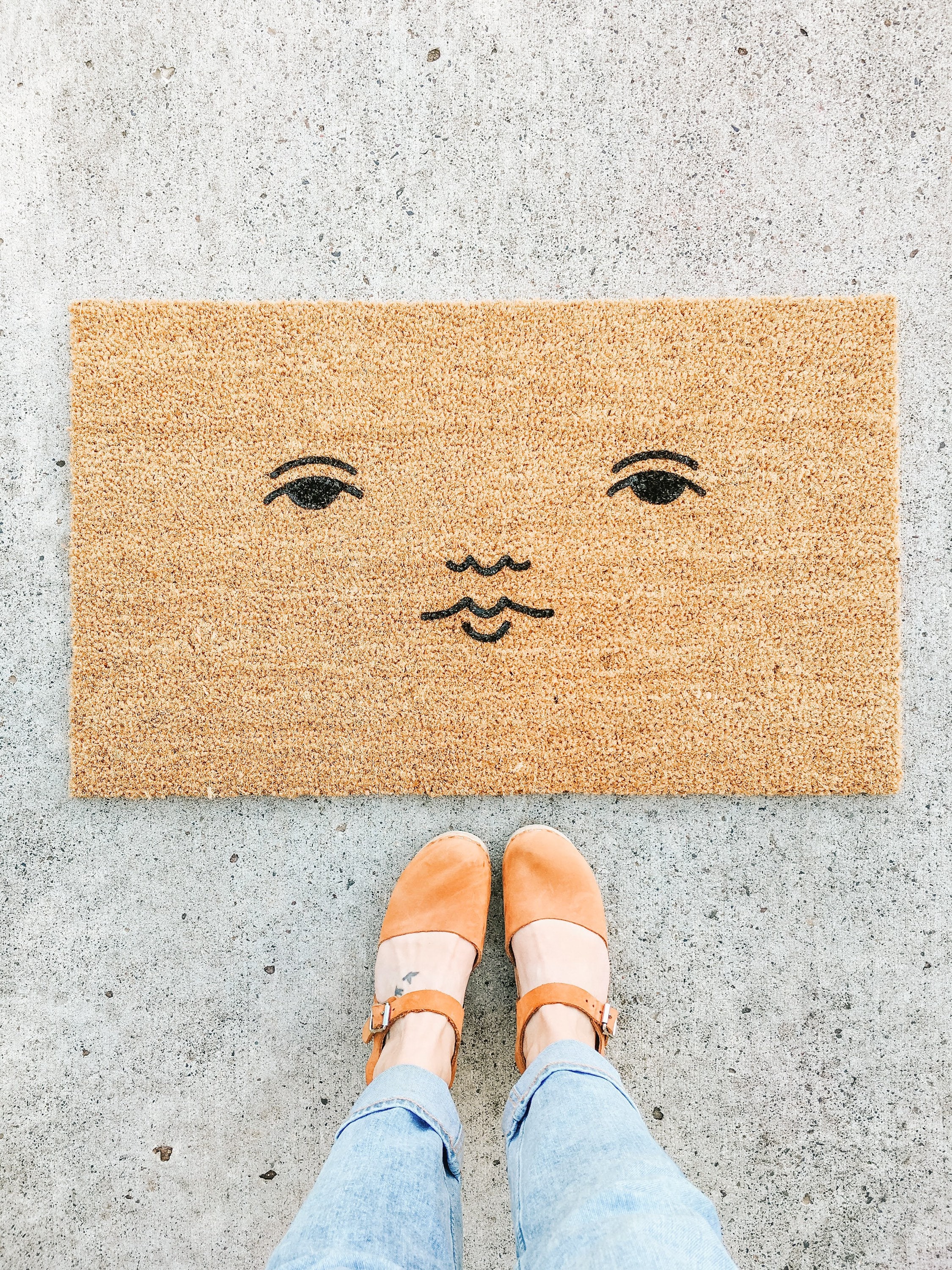 Paillasson Facial . Tapis