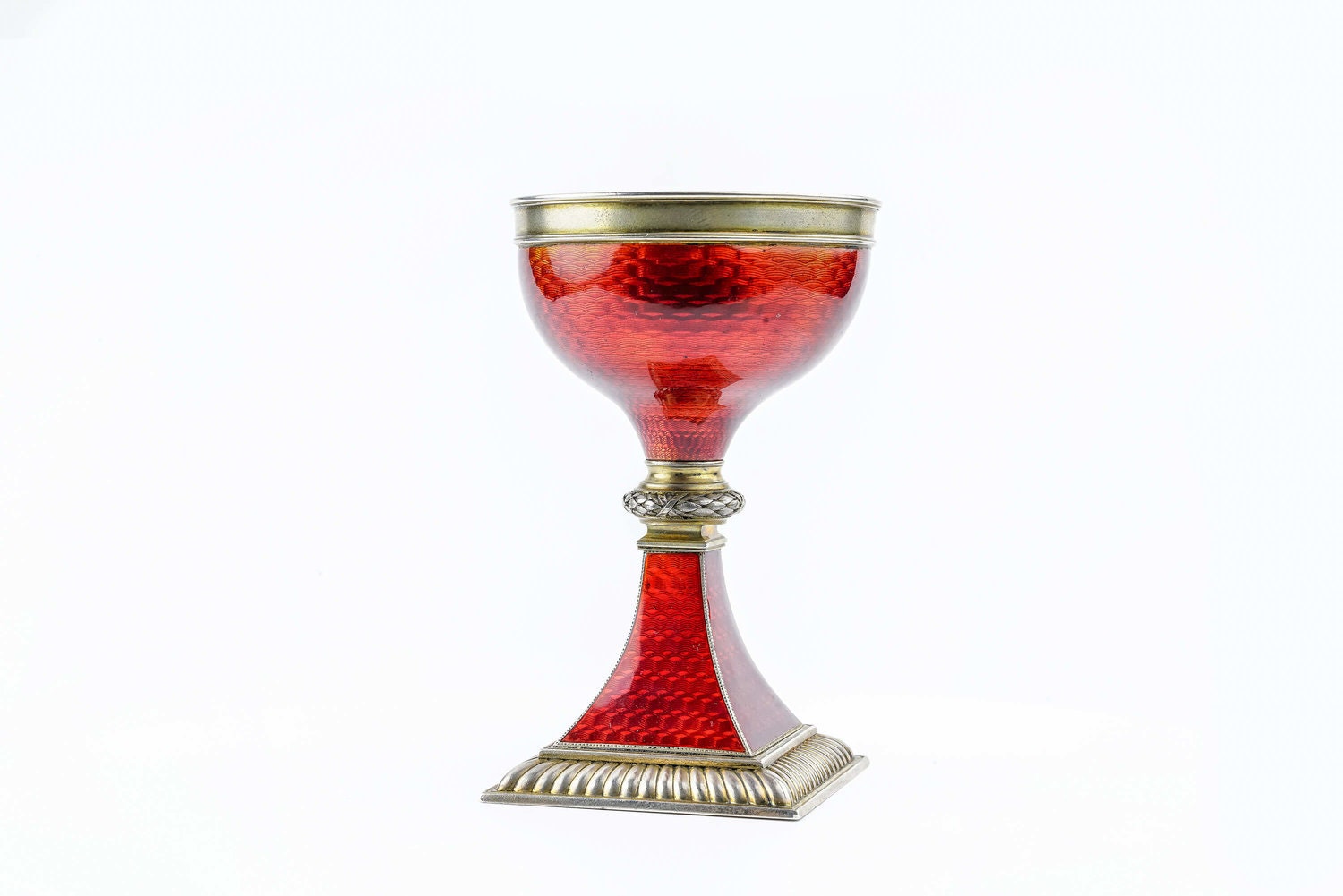 Faberge' Sterling Grand Duke Shaker with Two Galaxie Martini