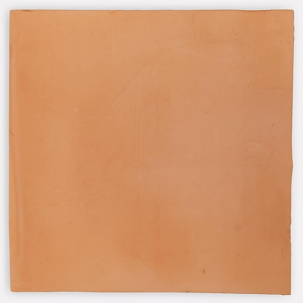 Natural Terracotta Square, 8"x8"x0.79, SAMPLE