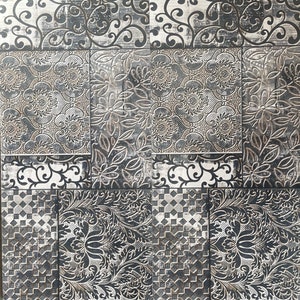 Lagos 12''x24'' Ceramic Tile for Wall & Floor in Dark Grey