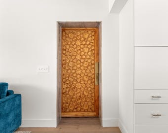 Moroccan Door, Engraved Door,  handmade Door, Moroccan Berber Door, Wall door, Moorish Doors, Custom Wooden door.