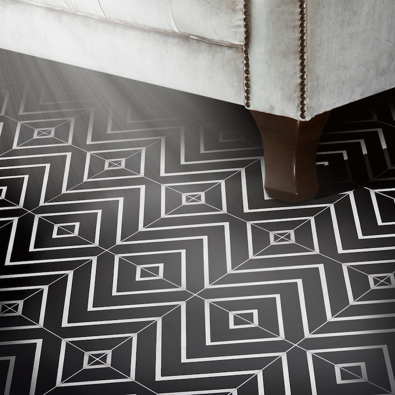 Moroccan Handmade Cement Tile. 8inch x 8 inch Floor & Wall | Etsy