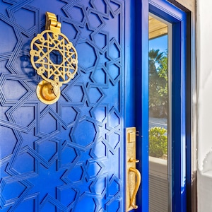 Moroccan Door, Engraved Door,  handmade Door, Moroccan Berber Door, Wall door, Moorish Doors, Custom Wooden door.