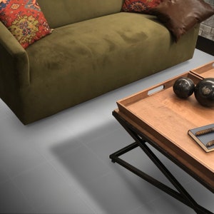 Cement Solid Gray Square in 8&#39;&#39;x8&#39;&#39;x5/8&#39;&#39; Floor & Wall