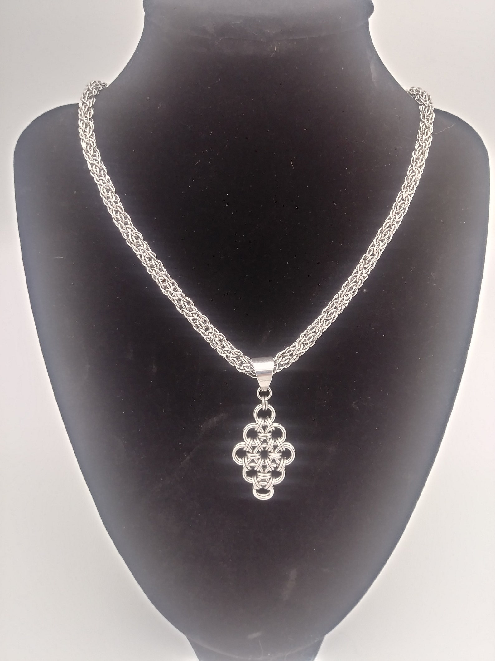 Japanese Diamond Pendant Etsy