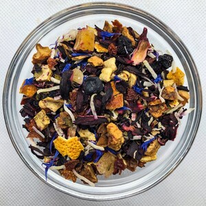 Blueberry Mango Coconut Tisane Loose Leaf Tea 2oz