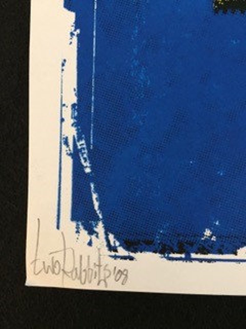 Ratatat Signed First Run Original Limited Edition Concert Poster