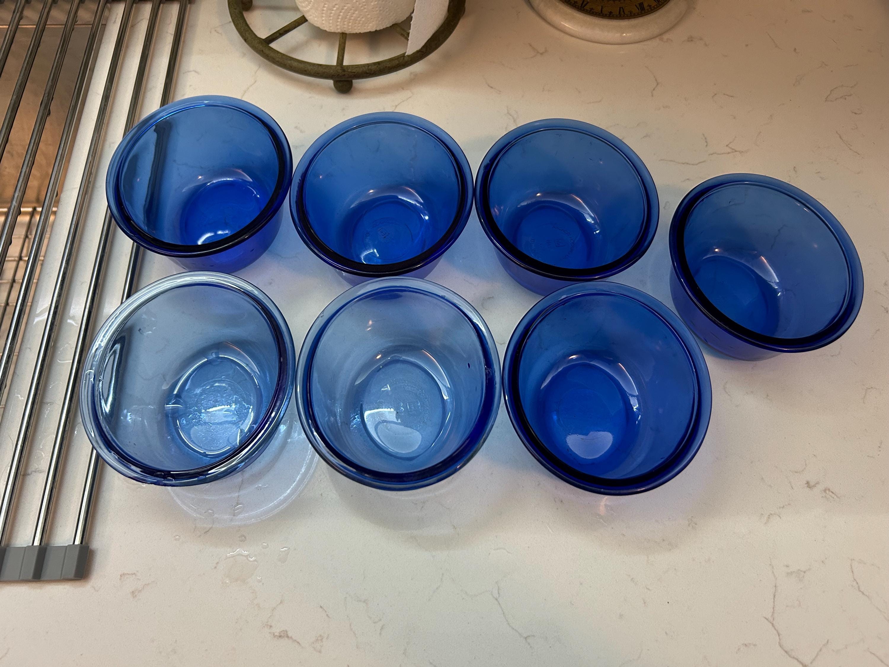 Anchor Hocking Cobalt Blue Glassware - Etsy