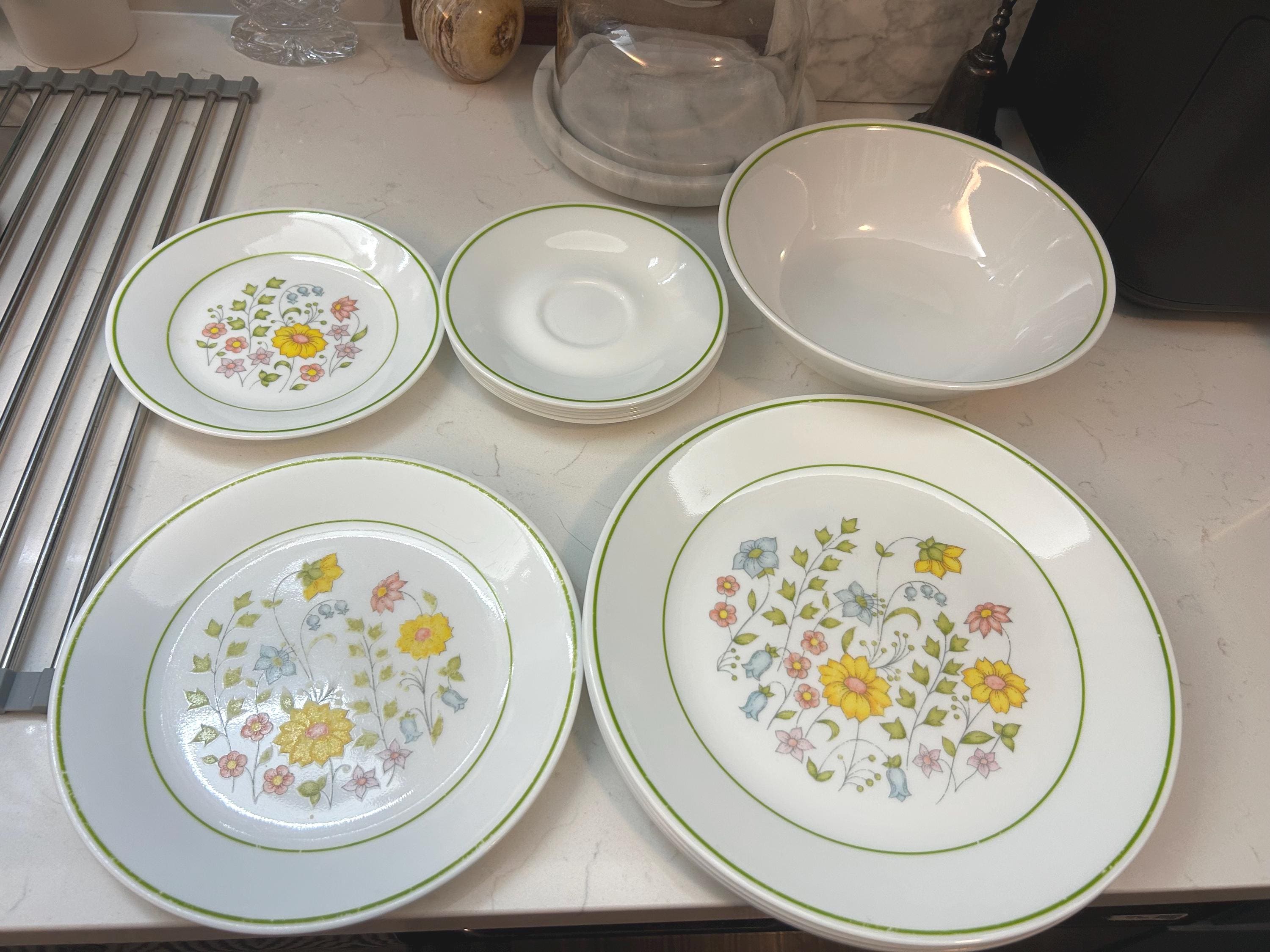 Vintage Corelle Dinnerware Sets - Etsy