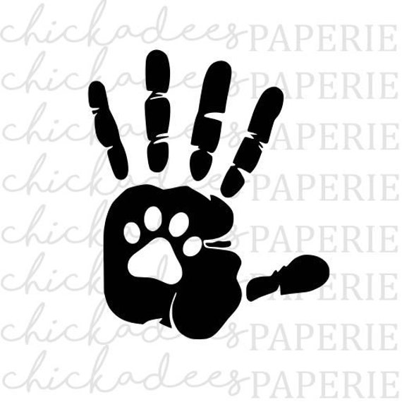 Download SVG File For Cricut/Silhouette Paw Print svg Dog/Cat Paw ...