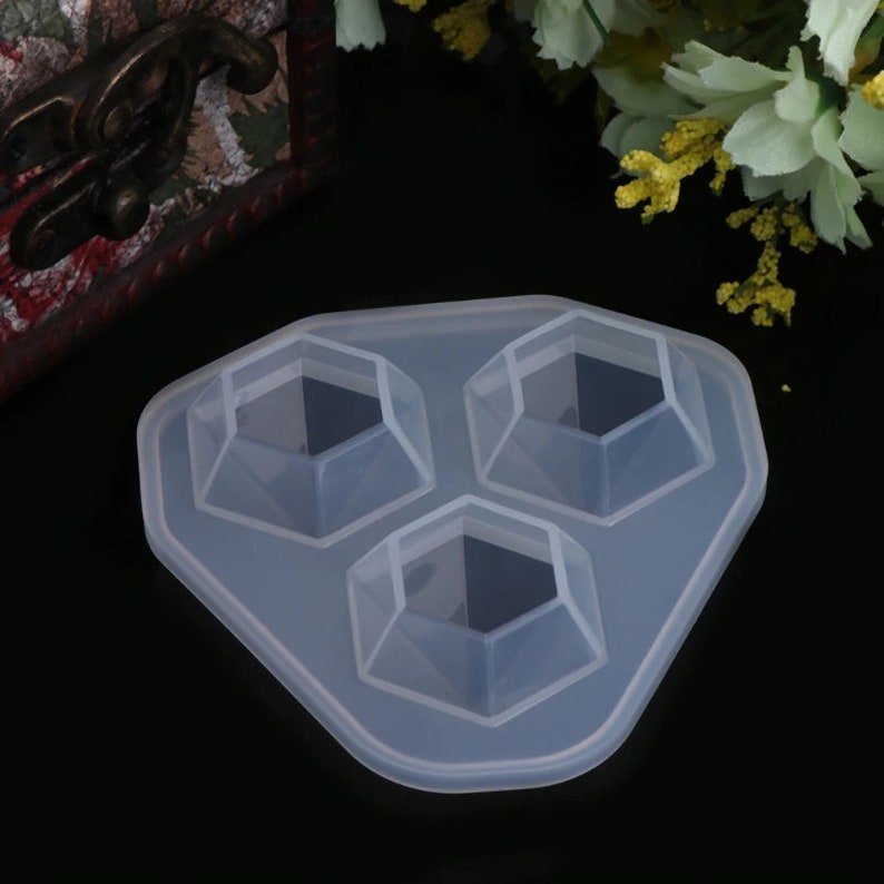 Diamond Silicone Molds Resin Jewelry Mold Epoxy UV Resin Etsy