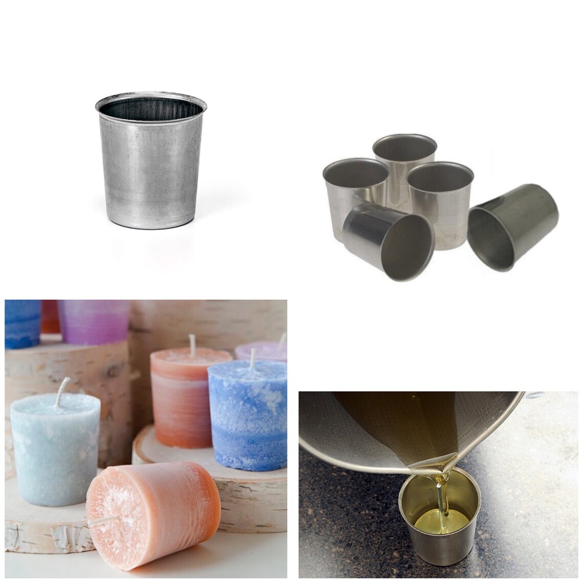 Votive Mold Votive Molds 15Hour Votive Mold Candle Etsy