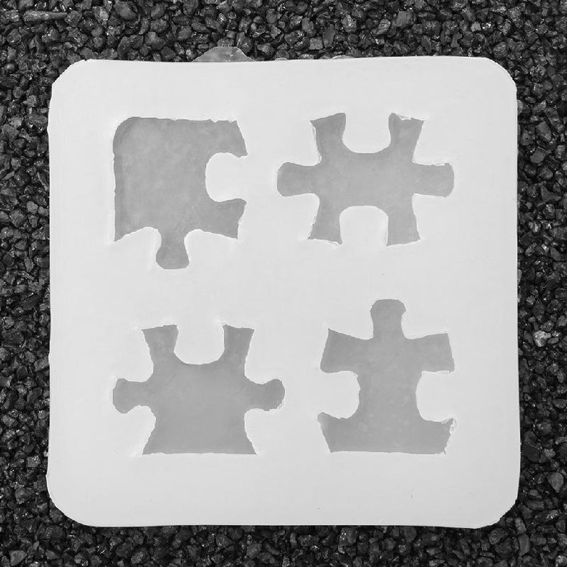 Jigsaw Puzzle Mold Resin Silicone Molds Jewelry Molds UV Etsy
