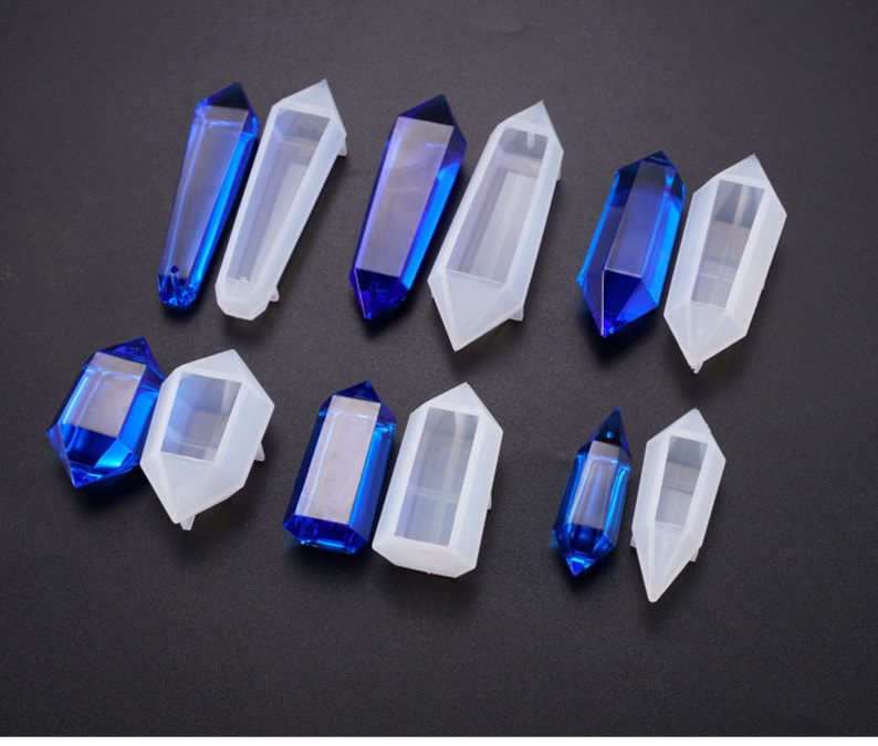Crystal Silicone Leaf Necklace Pendant Mould Drop Resin Cake Craft Jewelry Mold