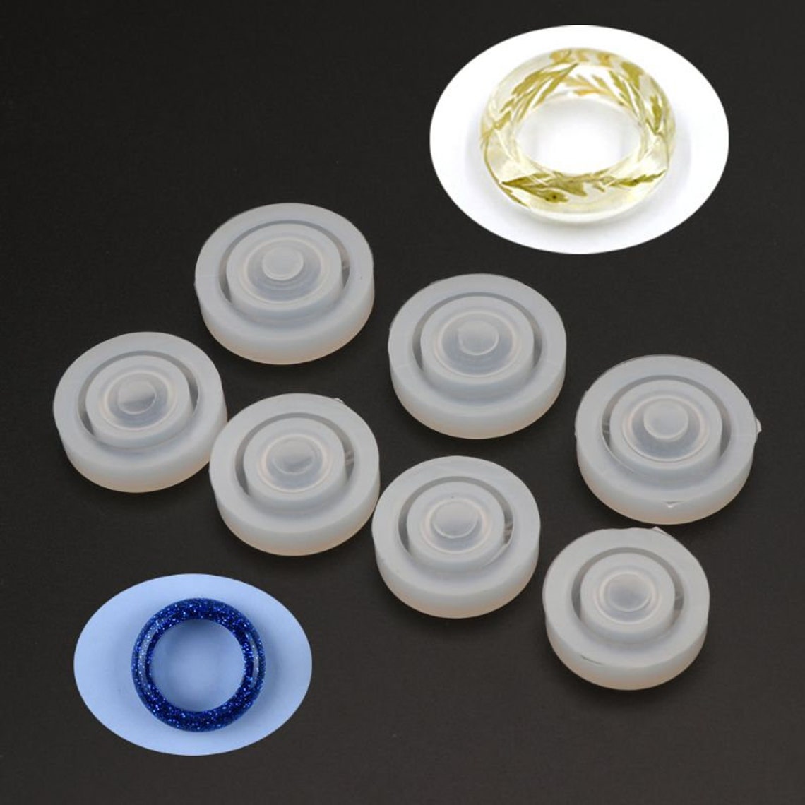 7pcs Round Ring Molds 16/17/18/19/20/21/22mm Round Ring Etsy