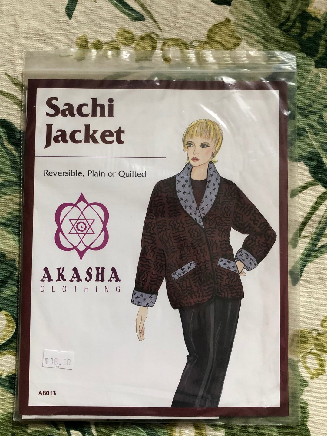 ジャケット・アウター sachi Sachi Jacket Sewing PATTERN - Sizes: XS - XXL - Akasha Clothing by