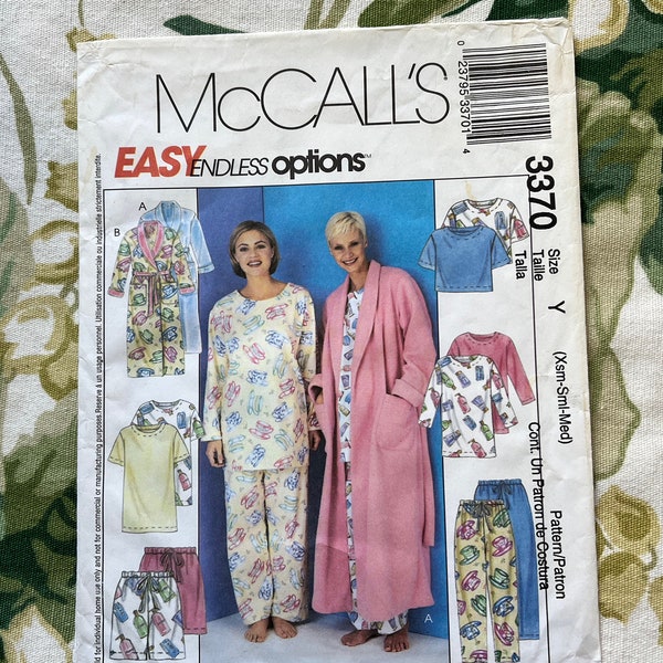 Mccalls Robe Pattern - Etsy
