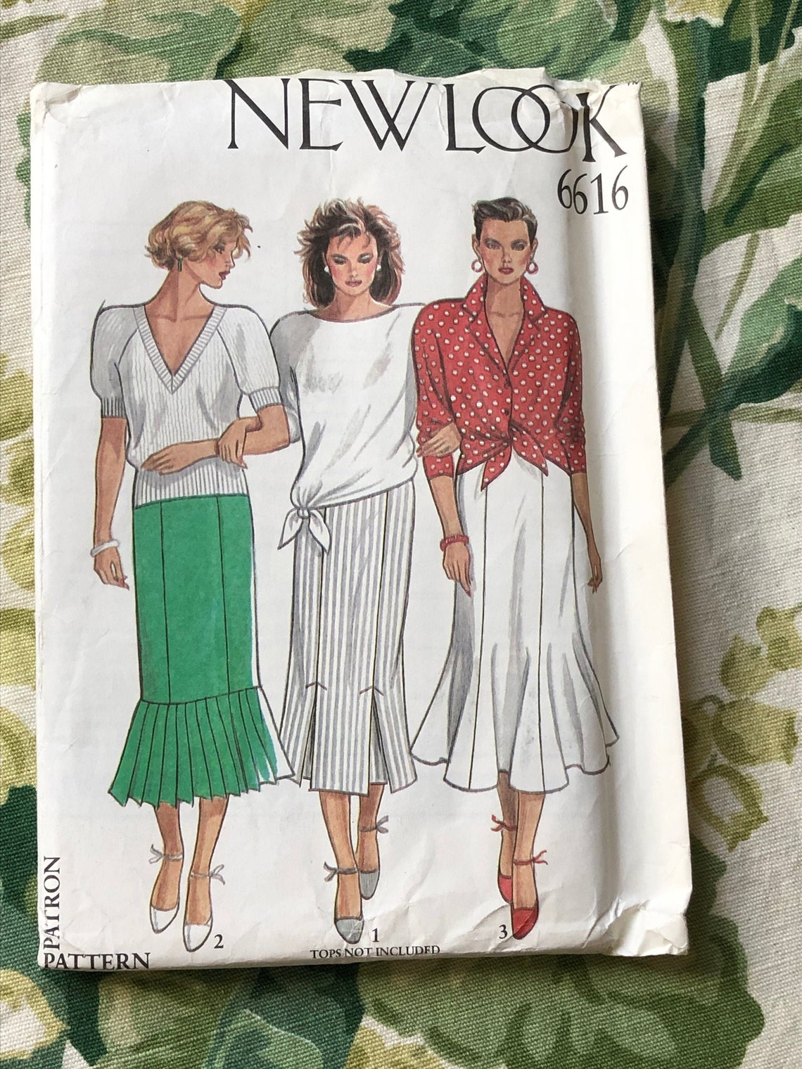 Vintage 1990s New Look PATTERN 6616 Women's Skirts 3 - Etsy