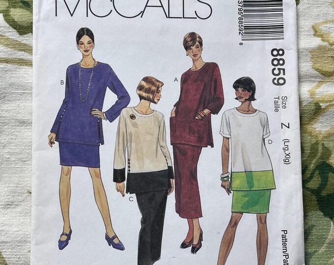 Mccall's Sewing PATTERN 5440 Misses' Jacket and Vest Sizes: S-M-L-XL ...