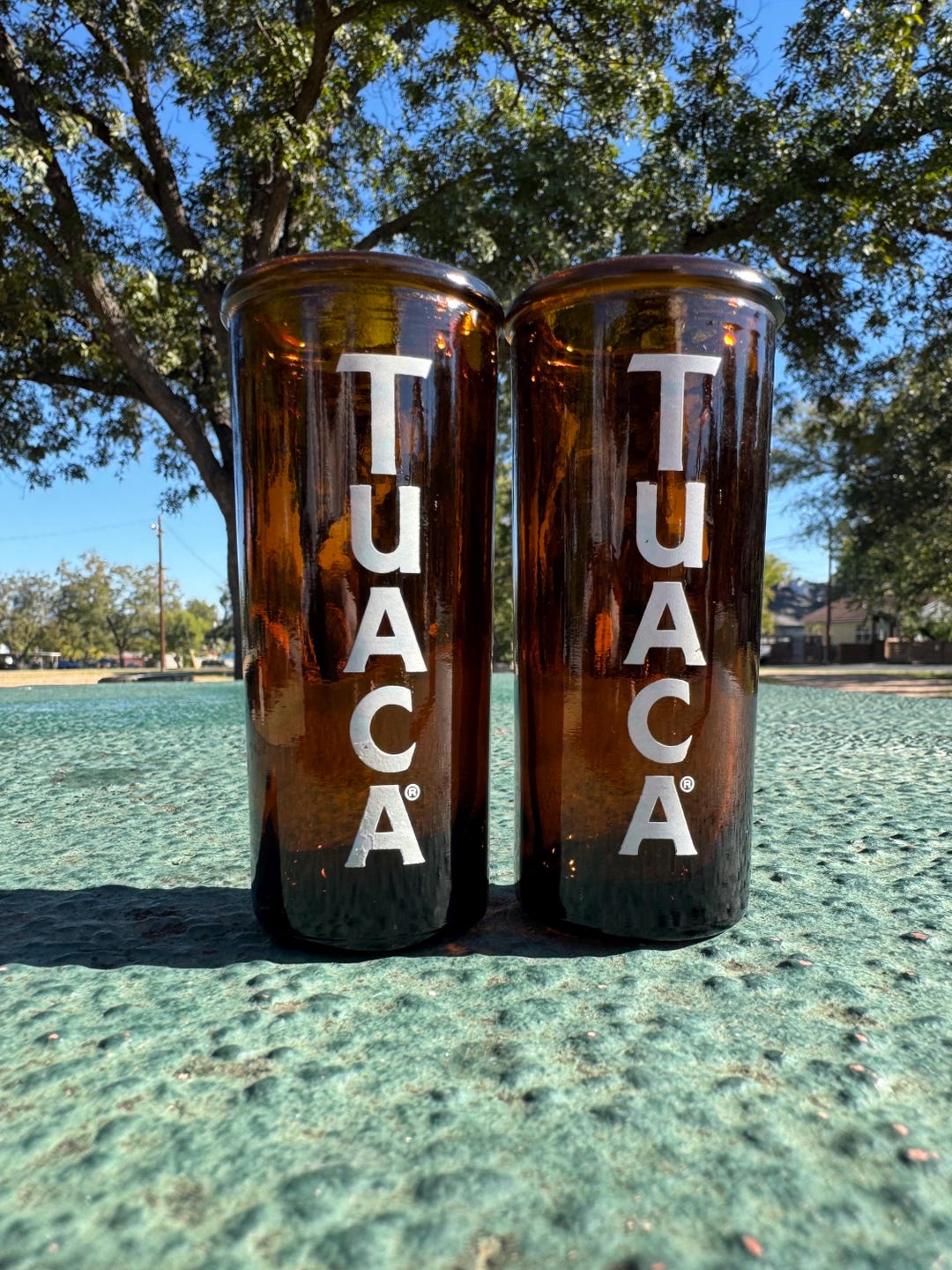 TUACA Liquor 2oz Shooter Brown Glass Shot Glass SET OF 2 - Etsy