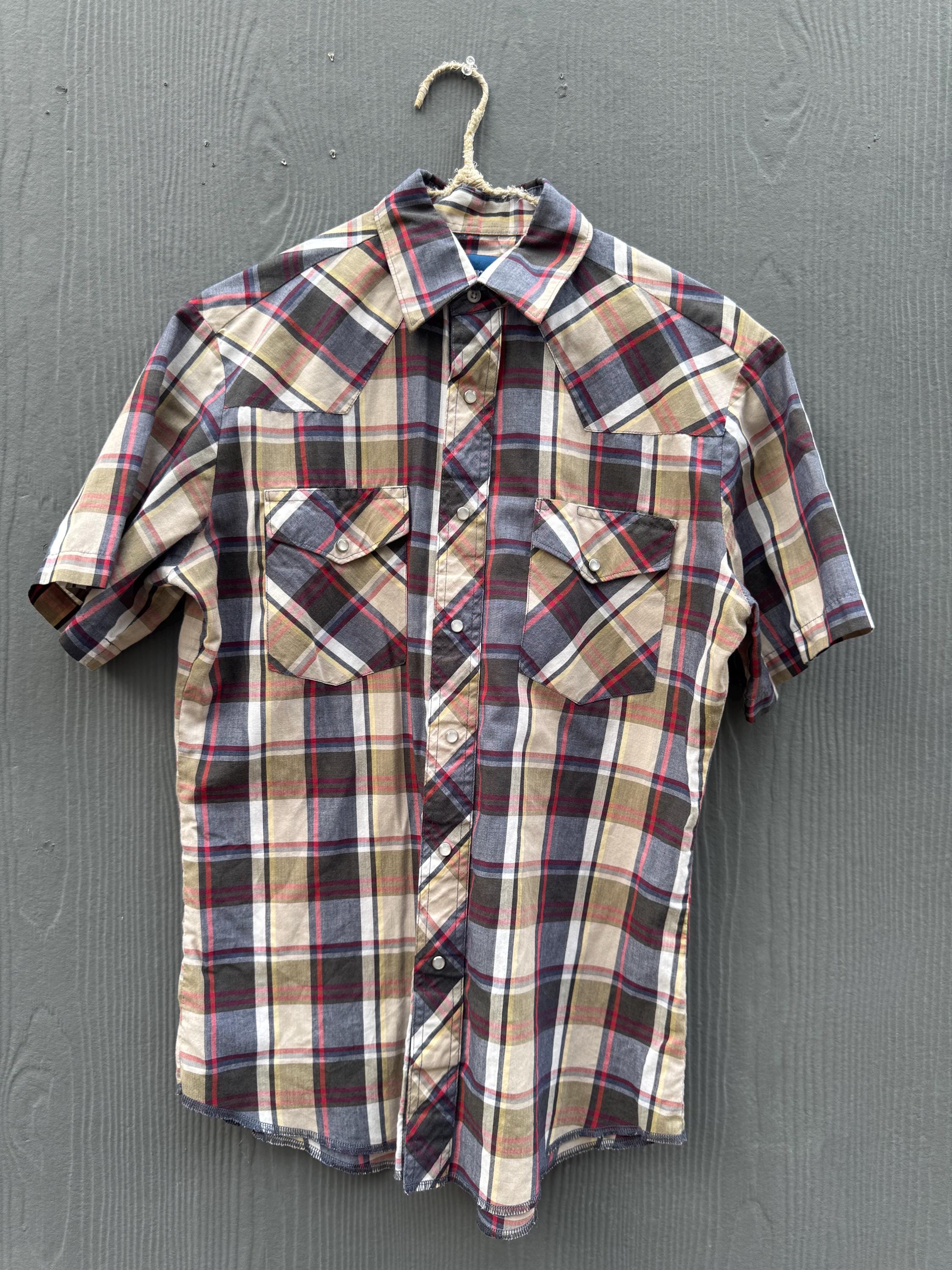 90s Pearl Snap Shirt - Etsy