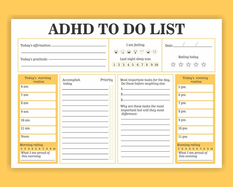 Goodnotes Planner Adhd to Do List Planner Printable Adhd Etsy Goodnotes Planner Adhd to Do List Planner Printable Adhd Etsy
