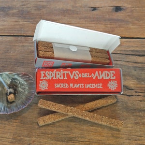 Incenso Espiritus Del Ande Palo Santo, Wiracoa e Mirra