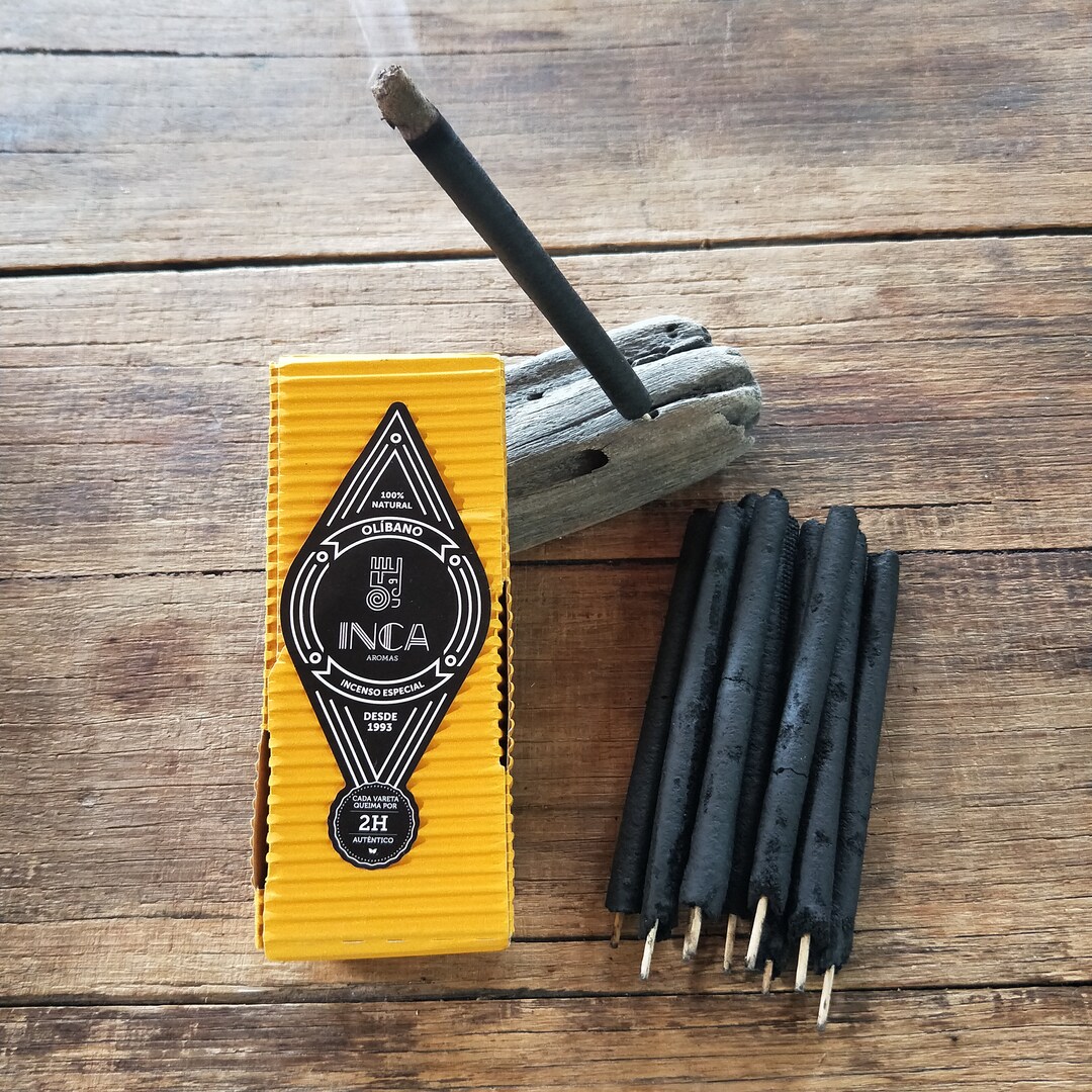 INCA AROMAS Frankincense Incense olibano Large Sticks 9 X 2h Etsy