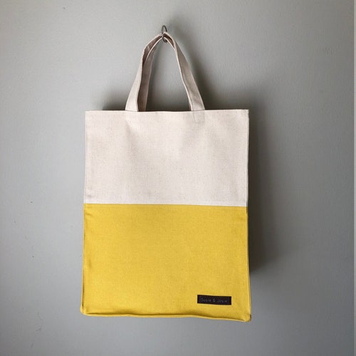 Canvas Reusable Grocery Bag Etsy