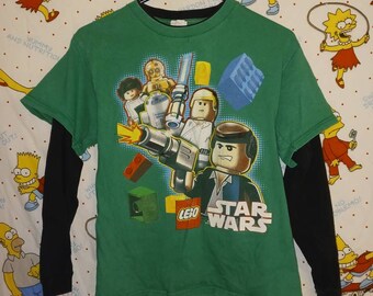 Boys Kids Official Lego Star Wars Grey Stormtrooper Short Sleeve T Shirt Top 
