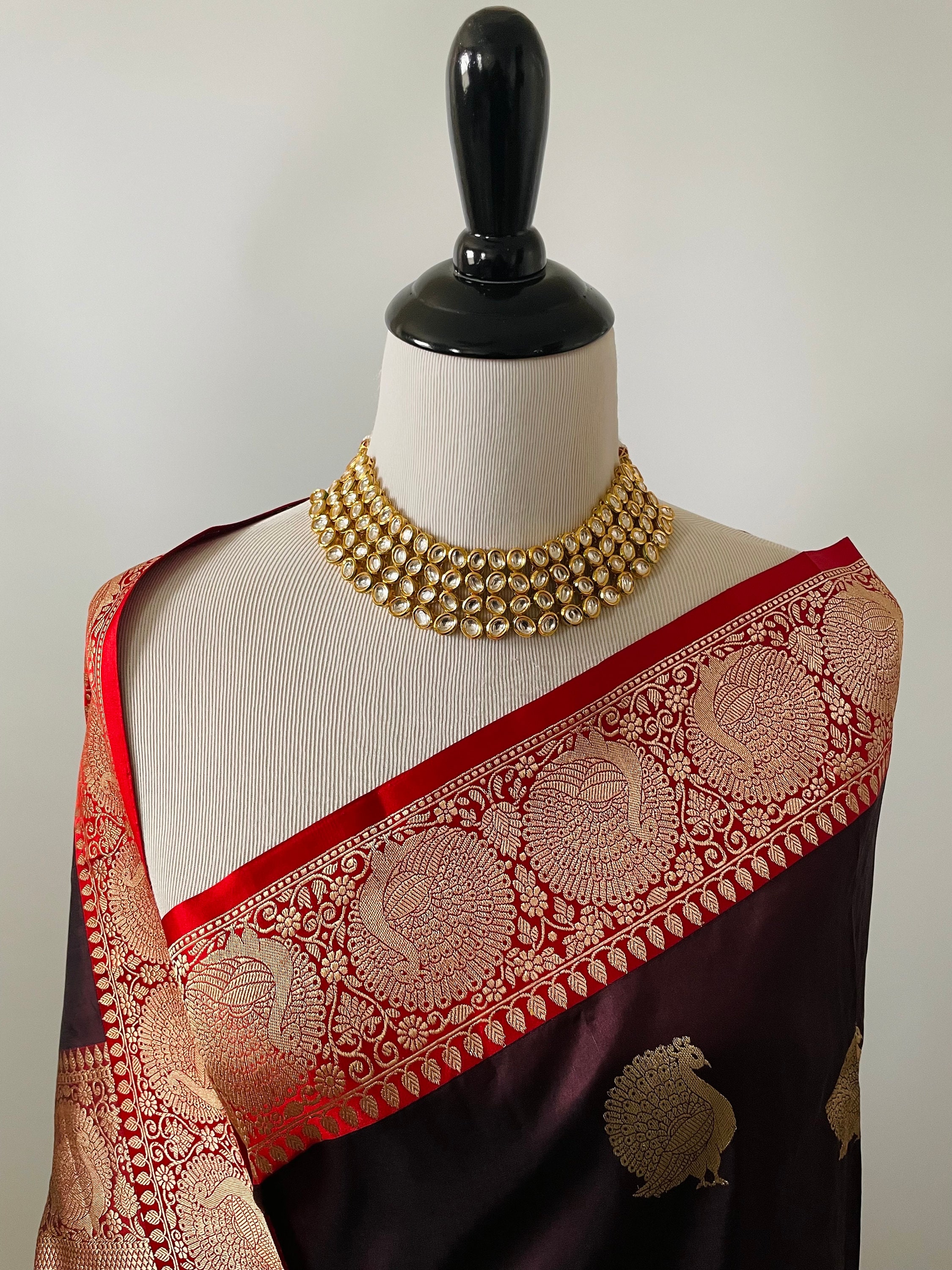 Banarasi Rangkaat Katan Silk Saree with Multicolor Zari Weaving – Silk Mark Certified Handloom main image 1