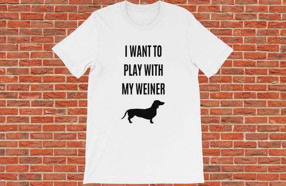 Come To the Dark Side We Have Dachshund Wiener Dog Logo Mens Tee Shirt Pick Size